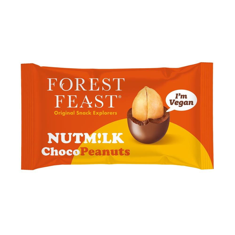 Nutm!lk Vegan Chocolate Choco Peanuts 35g, Forest Feast