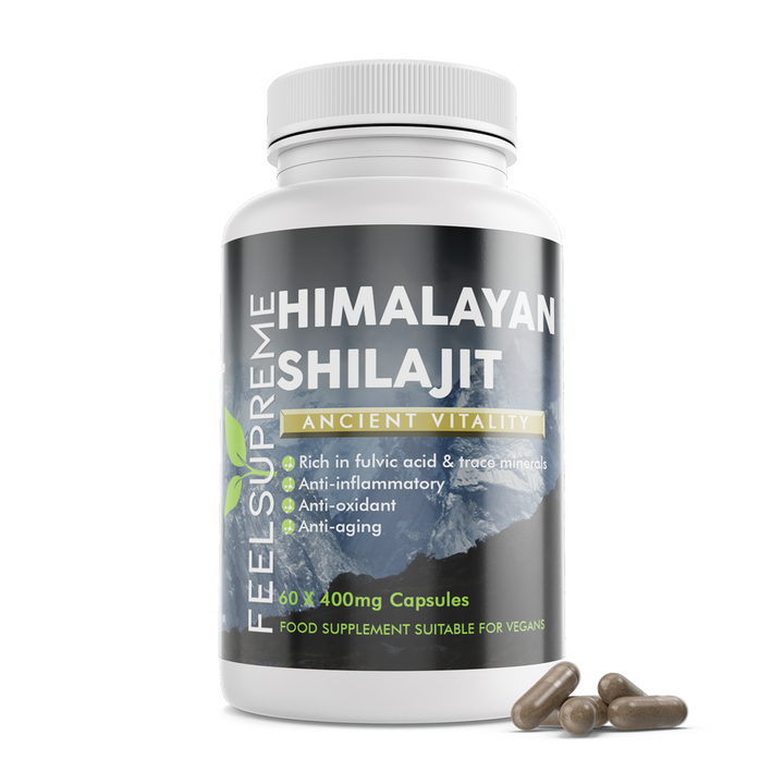 Feel Supreme Himalayan Shilajit 60 Veg Caps