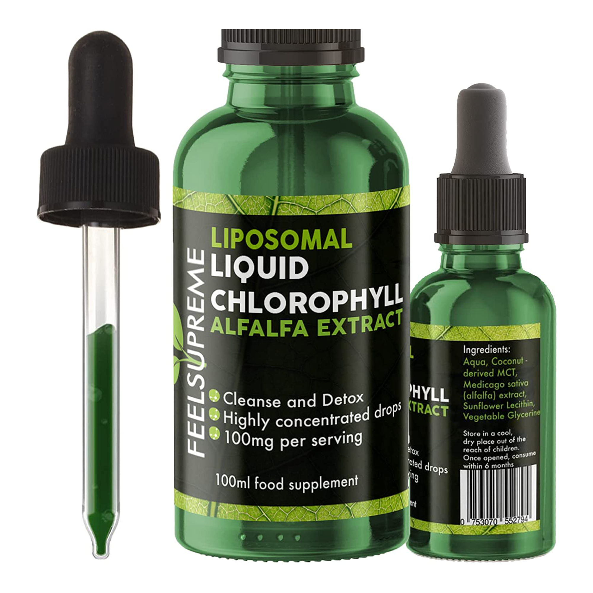 Feel Supreme Liposomal Liquid Chlorophyll 100ml