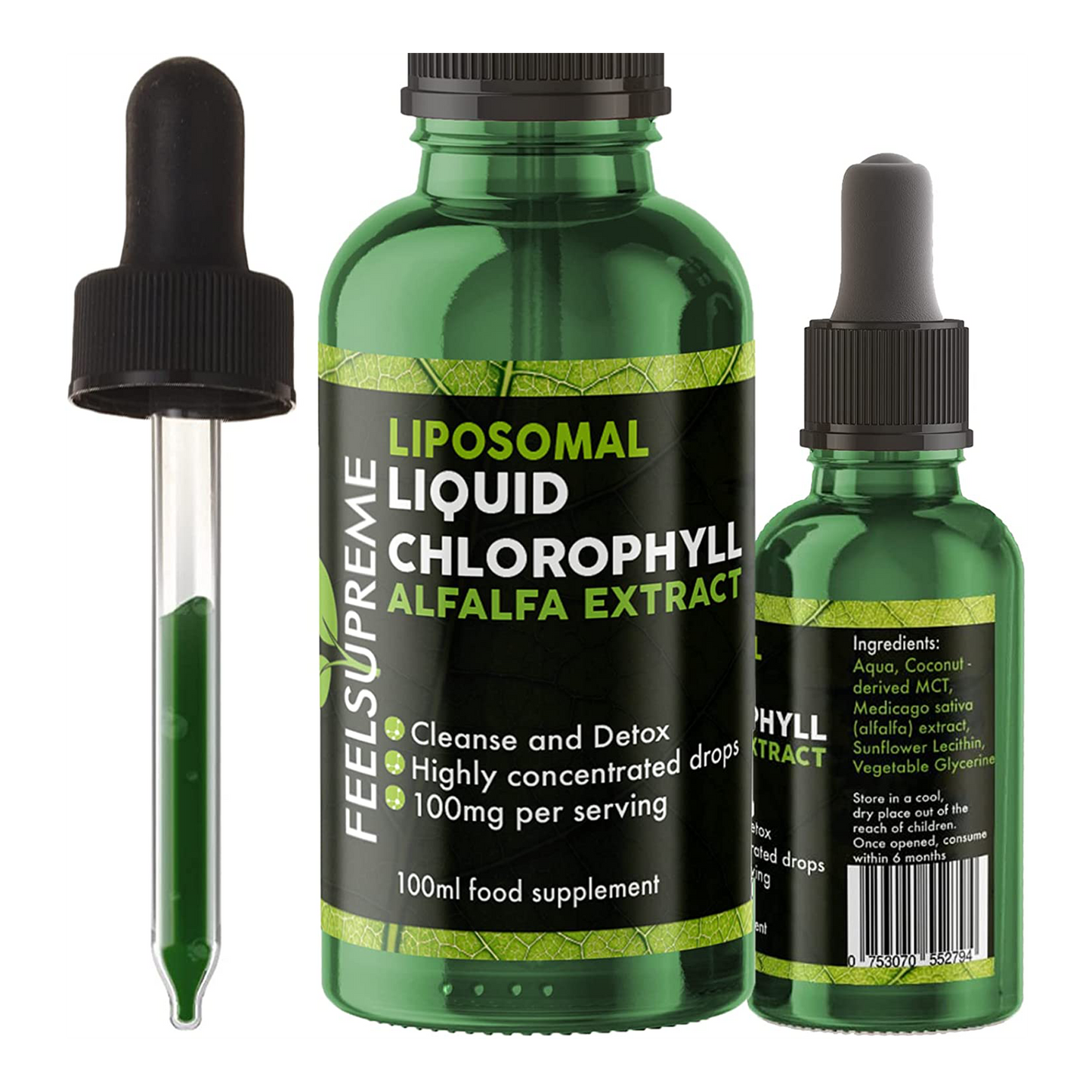 Feel Supreme Liposomal Liquid Chlorophyll 100ml