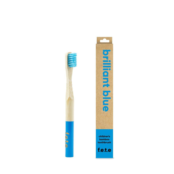 Bamboo Tooth Brush Brilliant Blue Blue Child 1 Unit, From Earth to Earth