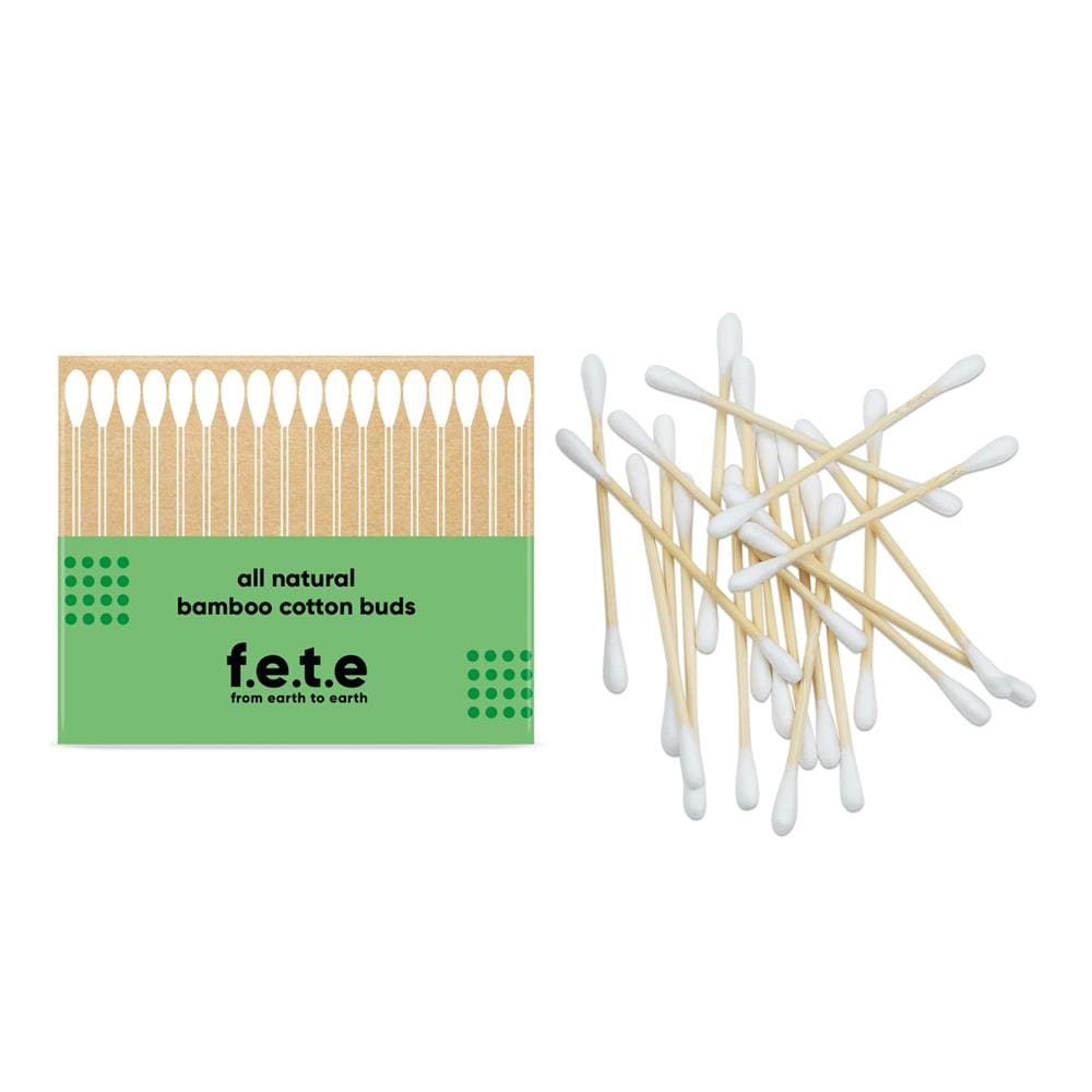 Bamboo Cotton Buds 100 pack, From Earth to Earth