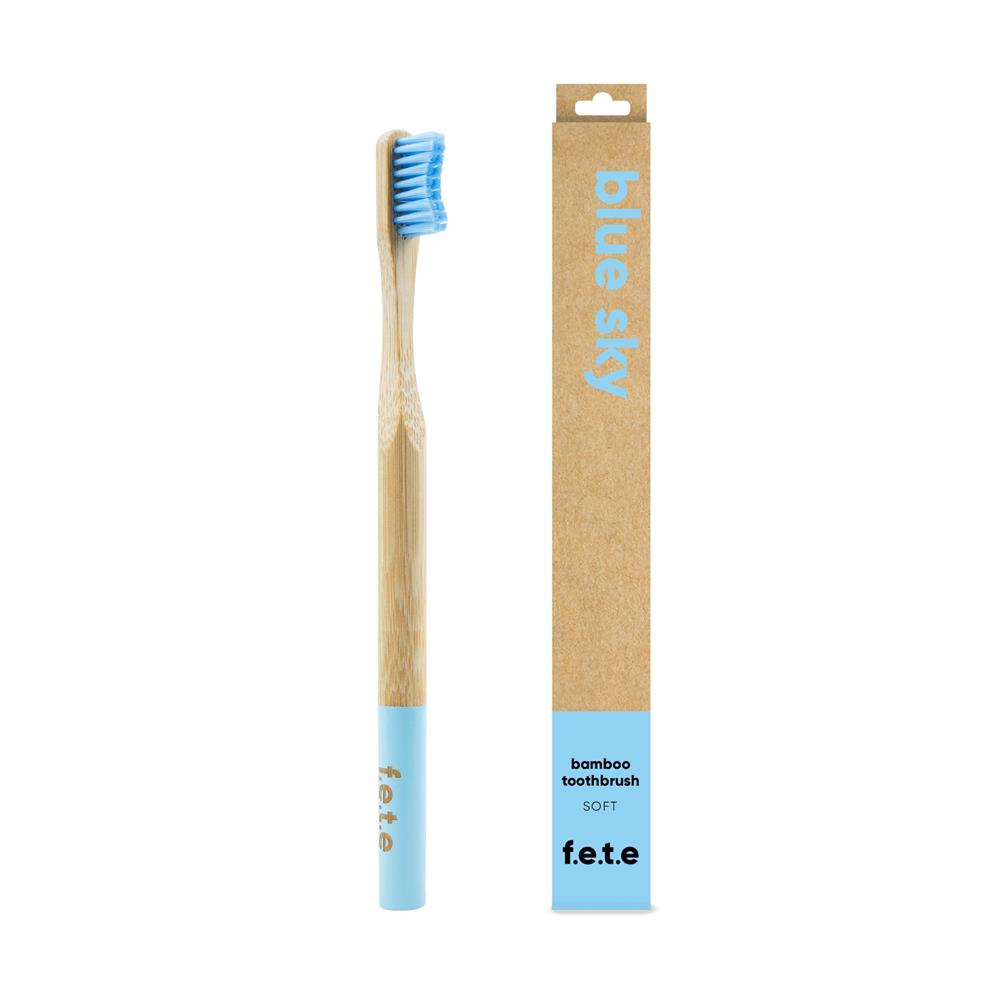 Bamboo Toothbrush Blue Sky Soft, From Earth to Earth