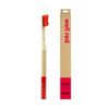 Bamboo Toothbrush "Well Red" - Red Medium 1 Unit, From Earth to Earth