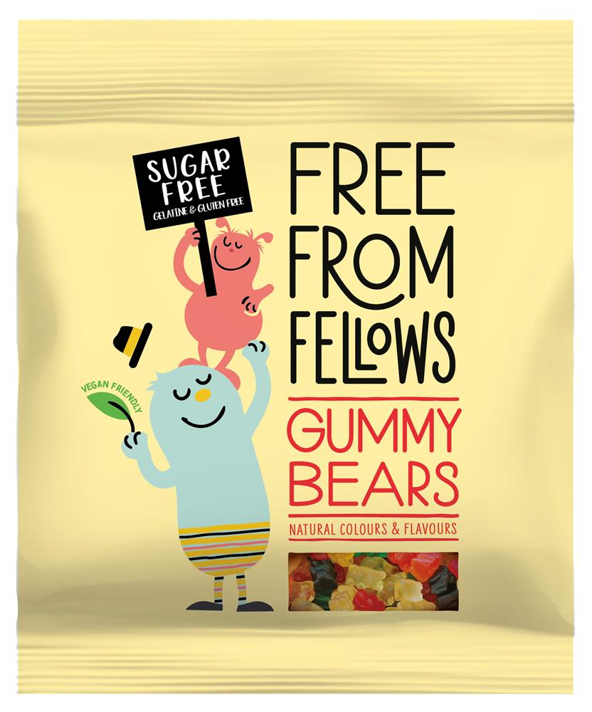 Gummy Bears 100g, Free From Fellows