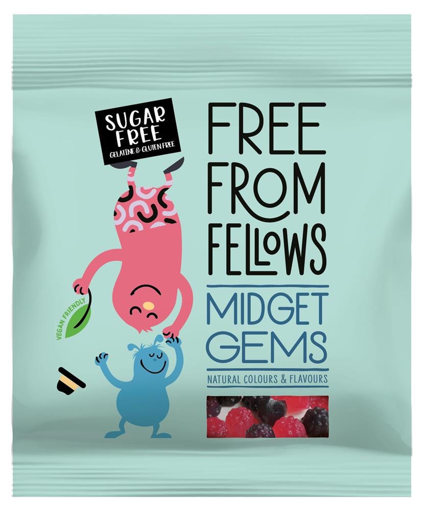 Midget Gems 100g, Free From Fellows