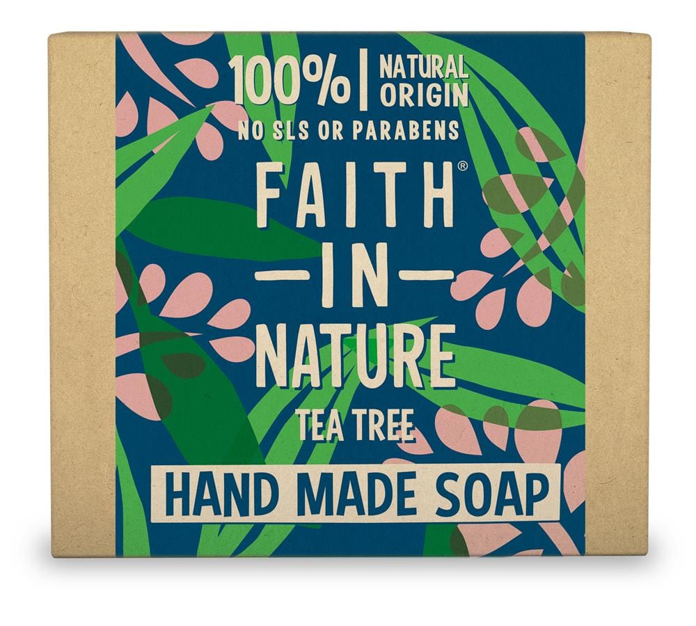 Tea Tree Pure Vegetable Soap 100g, Faith in Nature