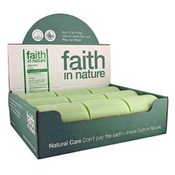 Aloe Vera soap unwrapped x (Full Box of 18), Faith in Nature