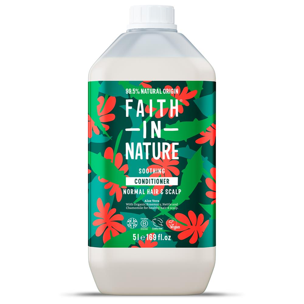 Faith in Nature Aloe Vera Shampoo 5 Litre, Faith in Nature