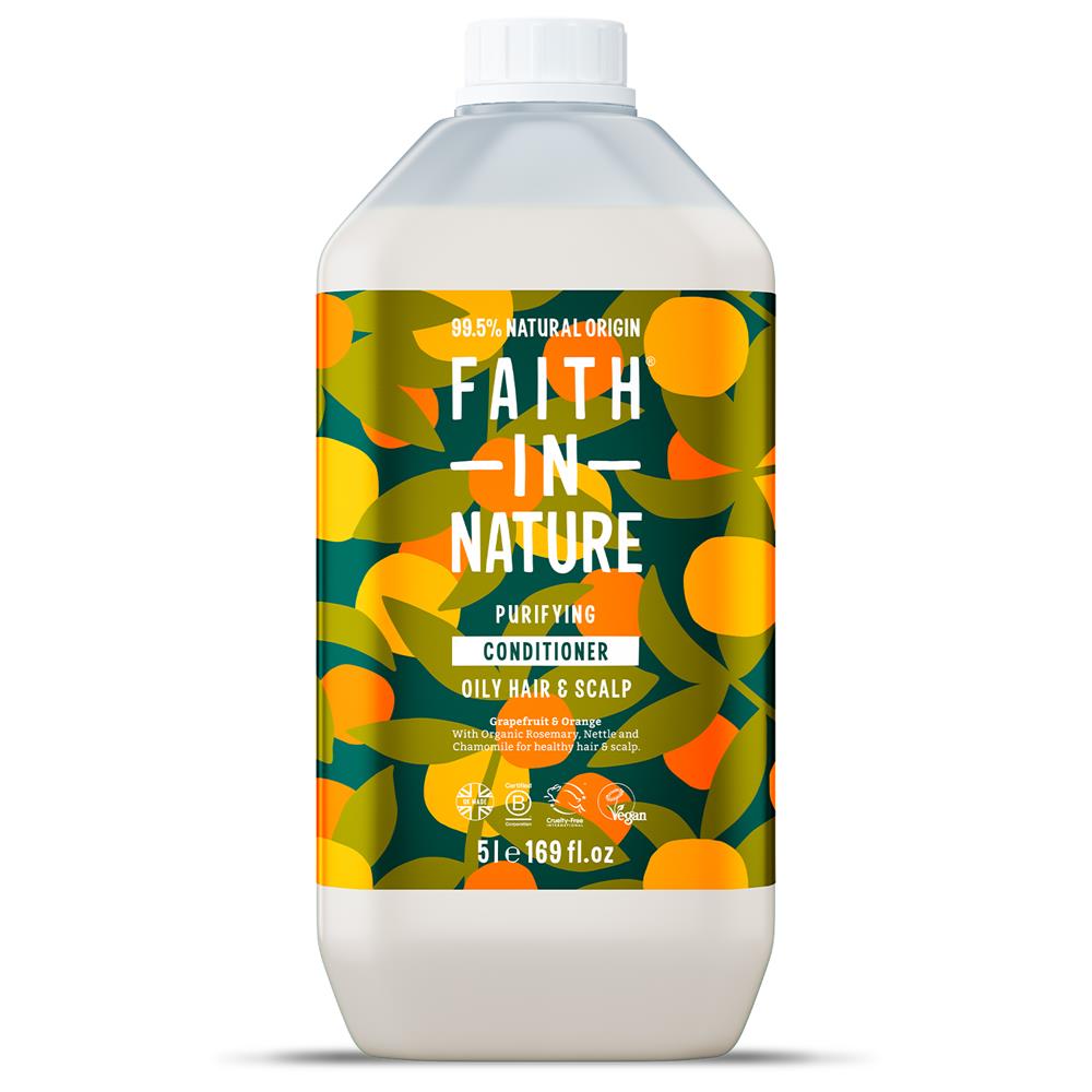 Grapefruit & Orange Conditioner 5Ltr, Faith in Nature