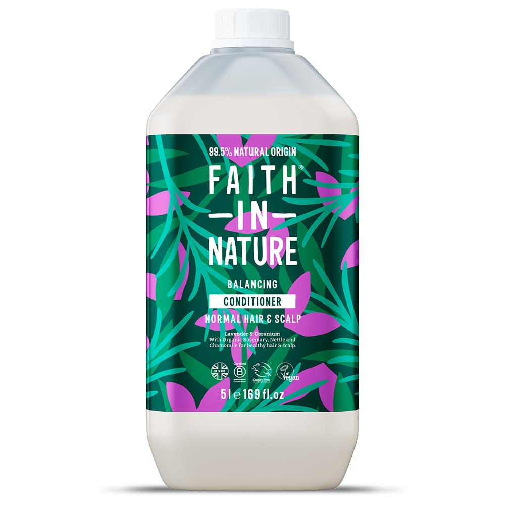 Faith in Nature Lavender & Geranium Conditioner 5 Litre, Faith in Nature