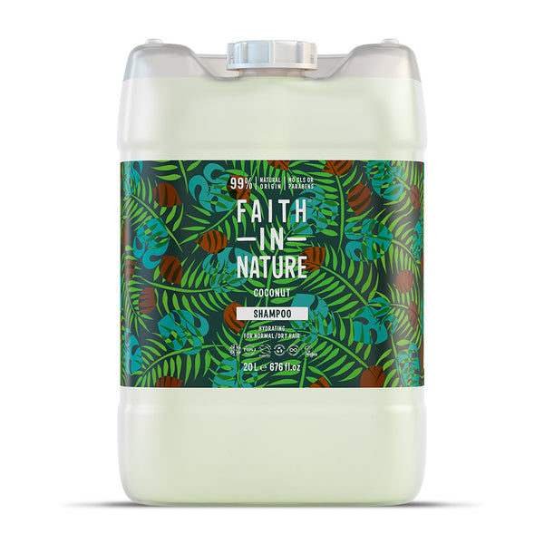 Shampoo Coconut 20 Ltr, Faith in Nature