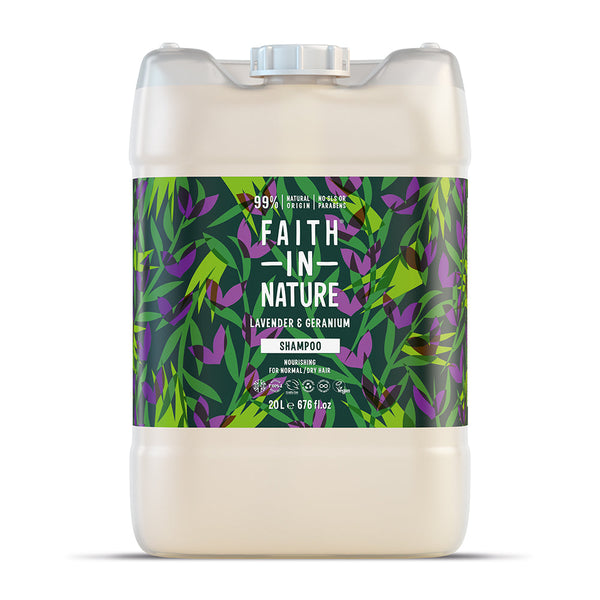 Faith in Nature Lavender & Geranium Shampoo 20 Ltr, Faith in Nature