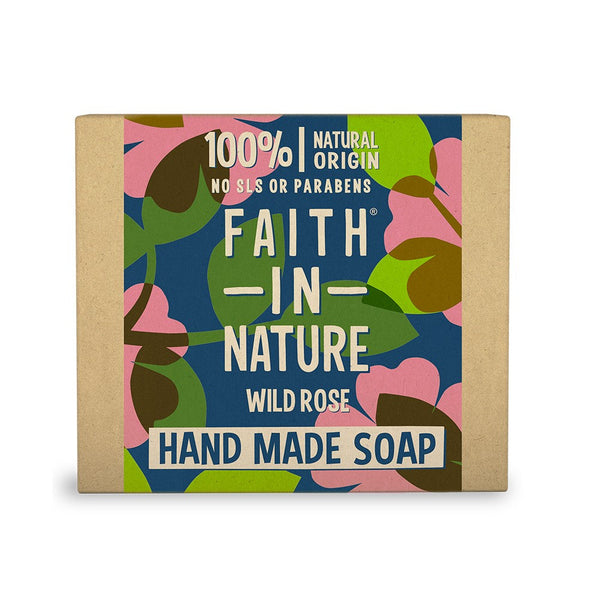 Wild Rose Soap Bar 100g, Faith in Nature