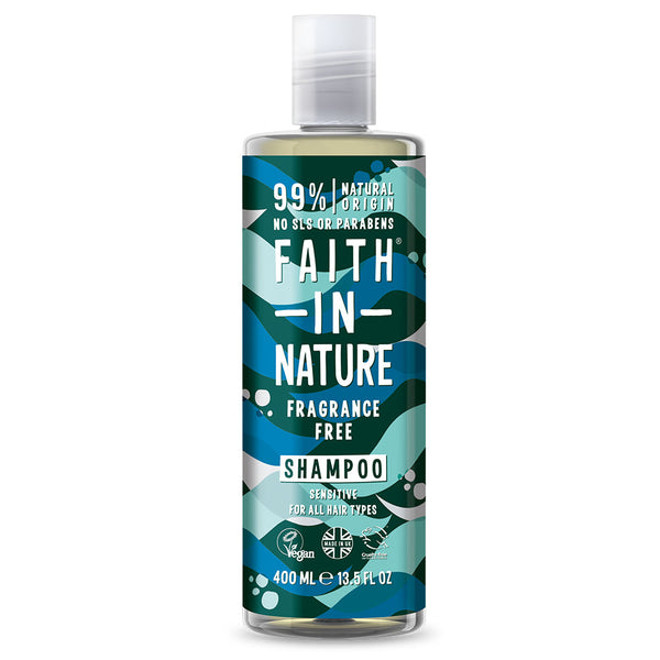 Fragrance Free Shampoo 400ml, Faith in Nature