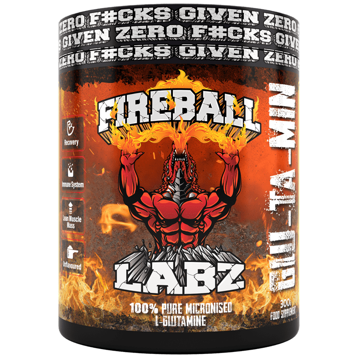 Fireball Labz Glu-Ta-Min 300g Fruit Punch