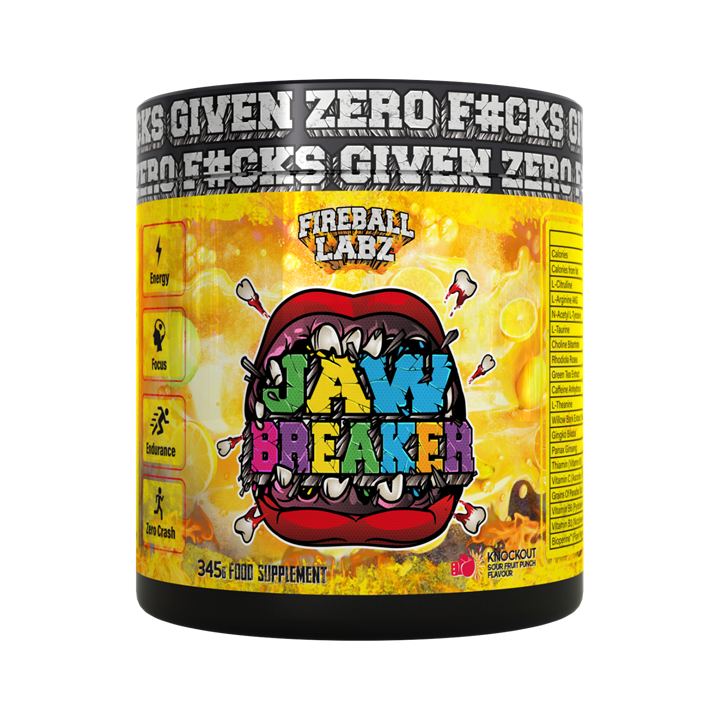 Fireball Labz Jaw Breaker 345g Knockout (Sour Fruit Punch)