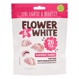 Flower & White Meringue Bites 75g Raspberry Crumble