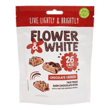 Flower & White Meringue Bites 75g Chocolate Crunch