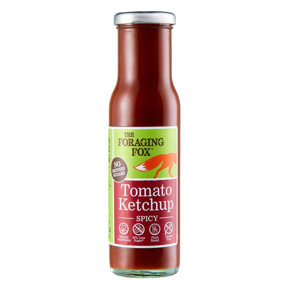 The Foraging Fox Spicy Tomato Ketchup 255g, The Foraging Fox