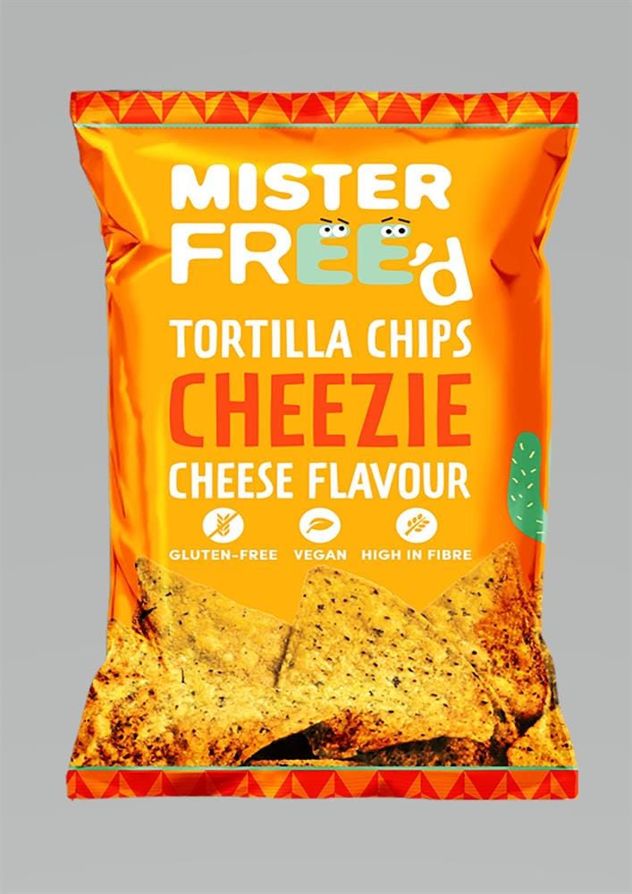 Tortilla Chips with Vegan Cheese 135g, Freed Foods / Mister Free'd