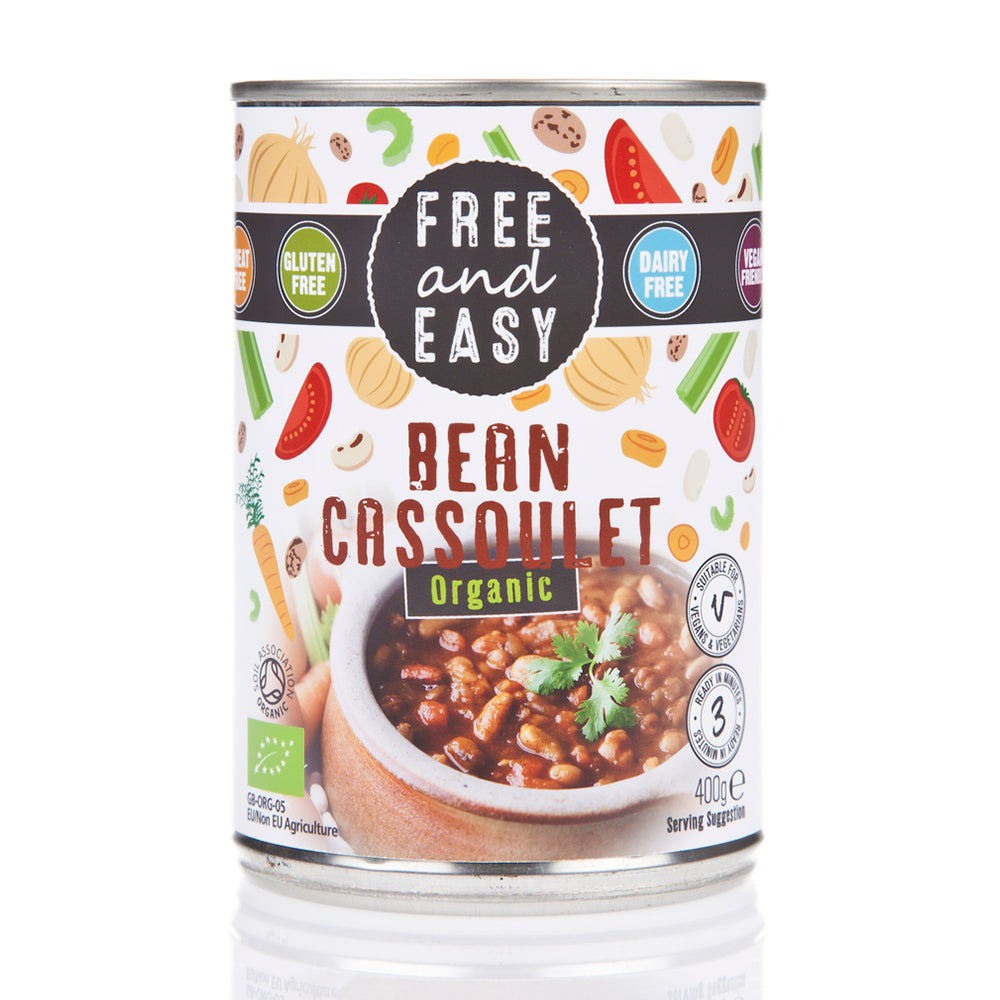 Organic Bean Cassoulet 400g, Free Natural