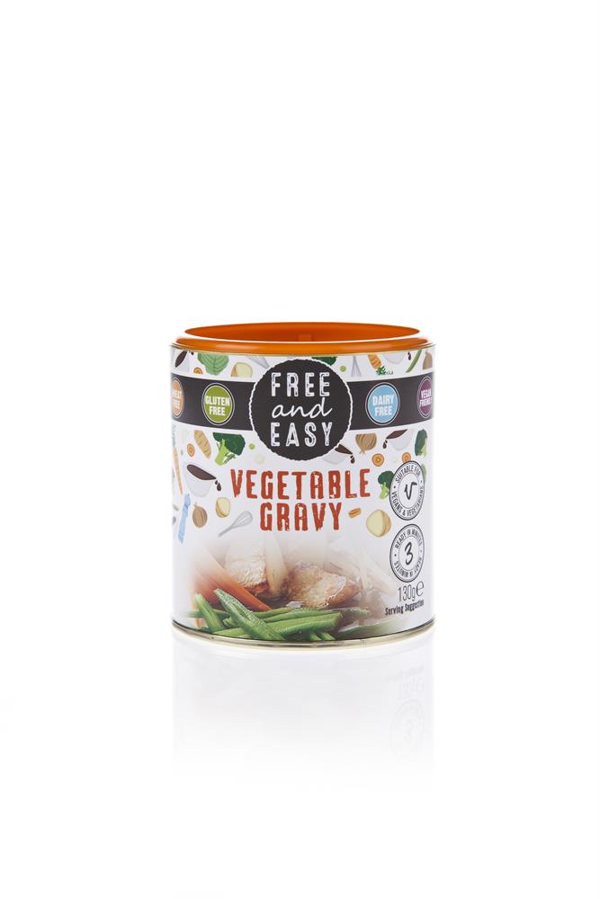 Free & Easy Gluten free Gravy sauce mix 130g, Free Natural