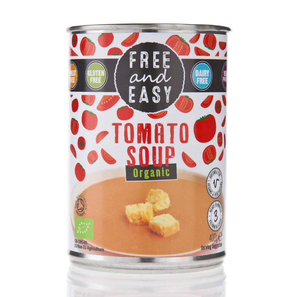 Organic Tomato Soup 400g, Free & Easy