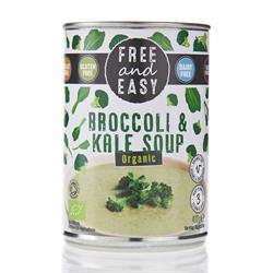 Free & Easy Organic Broccoli & Kale Soup 400g, Free & Easy