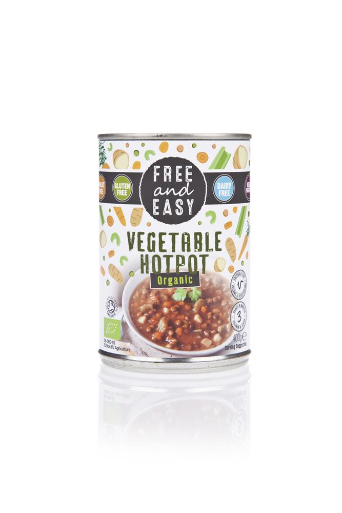 Organic Vegetable Hotpot Ready Meal 400g, Free Natural