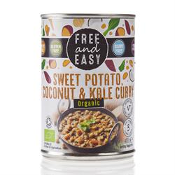 Organic Sweet Potato Kale & Coconut Curry 400g, Free & Easy