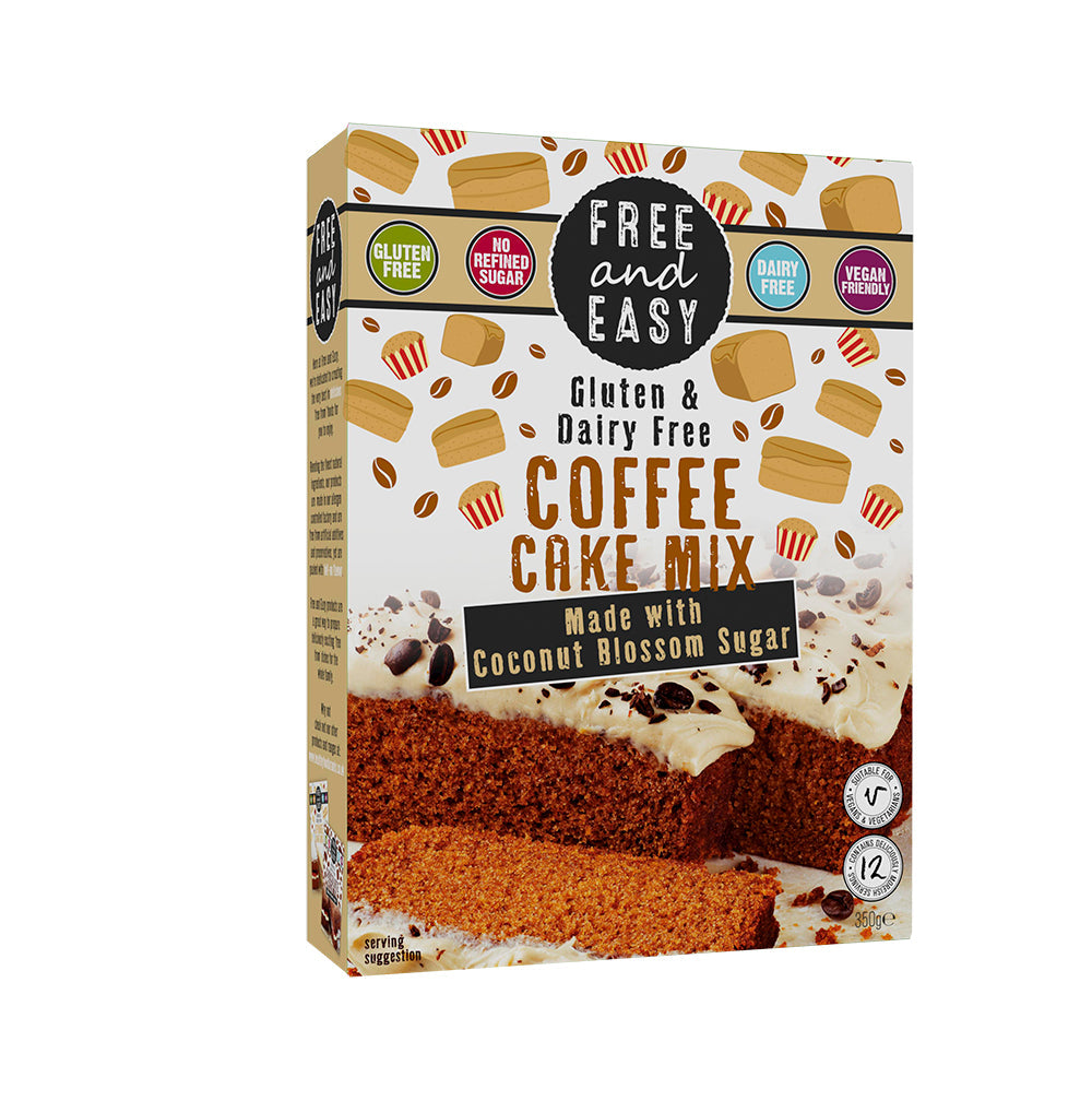 Coffee Cake Free From Mix 350g, Free & Easy