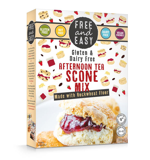 Afternoon Tea Scone Mix 350g, Free & Easy