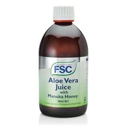 Aloe Vera & Manuka Honey Juice 500ml, FSC