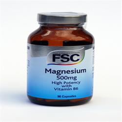 FSC Magnesium 500 90 Capsules, FSC