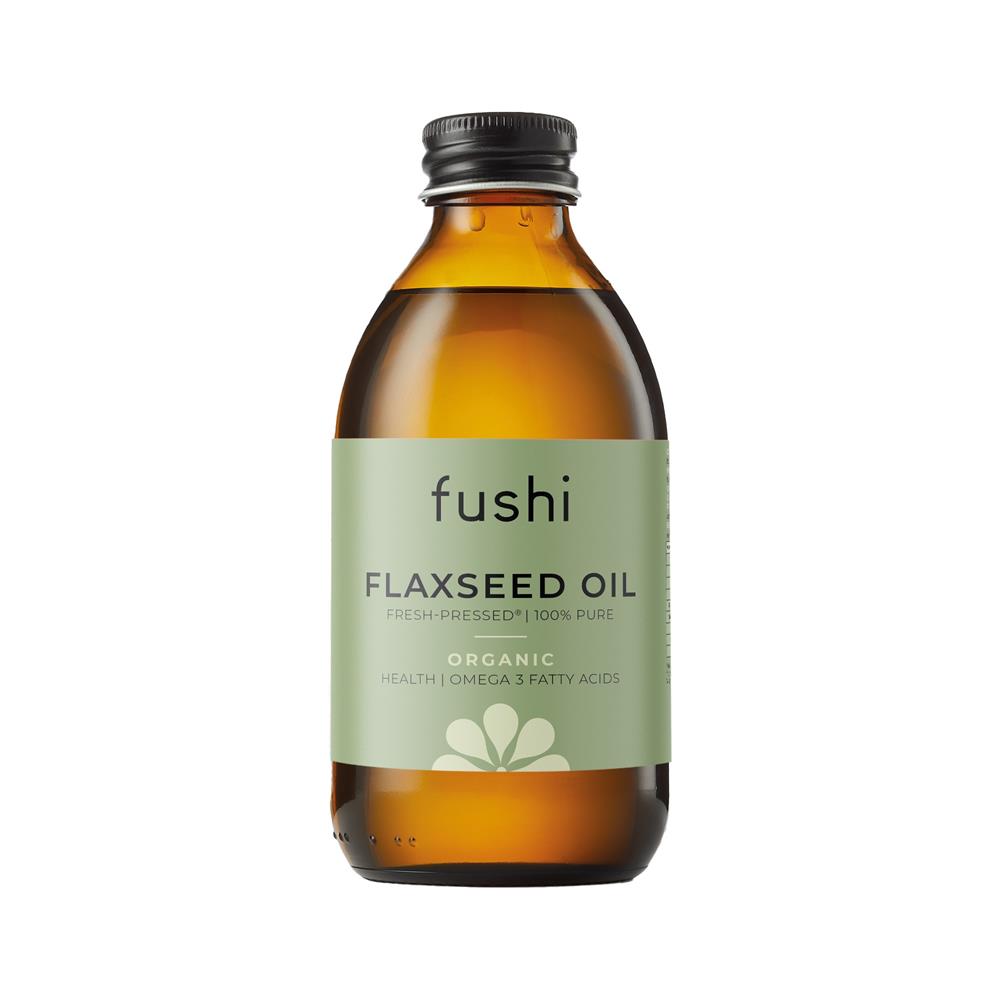 Organic Flaxseed Oil 100ml, Fushi Wellbeing