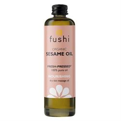 Sesame Oil Organic 100ml, Fushi Wellbeing