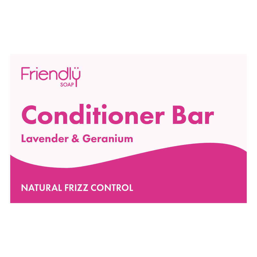 Conditioner Bar - Lavender & Geranium 90g, Friendly Soap