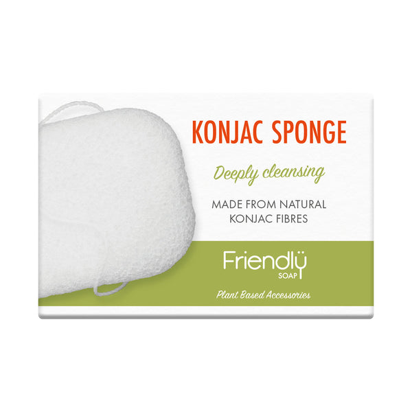 Konjac Sponge 1 unit, Friendly Soap