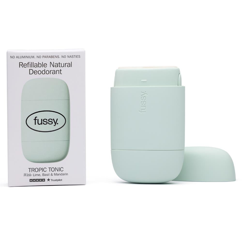 Fussy Refillable Natural Deodorant Tropic Tonic 40g, Fussy