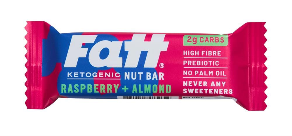 Raspberry & Almond FattBar 30g, Fattbar