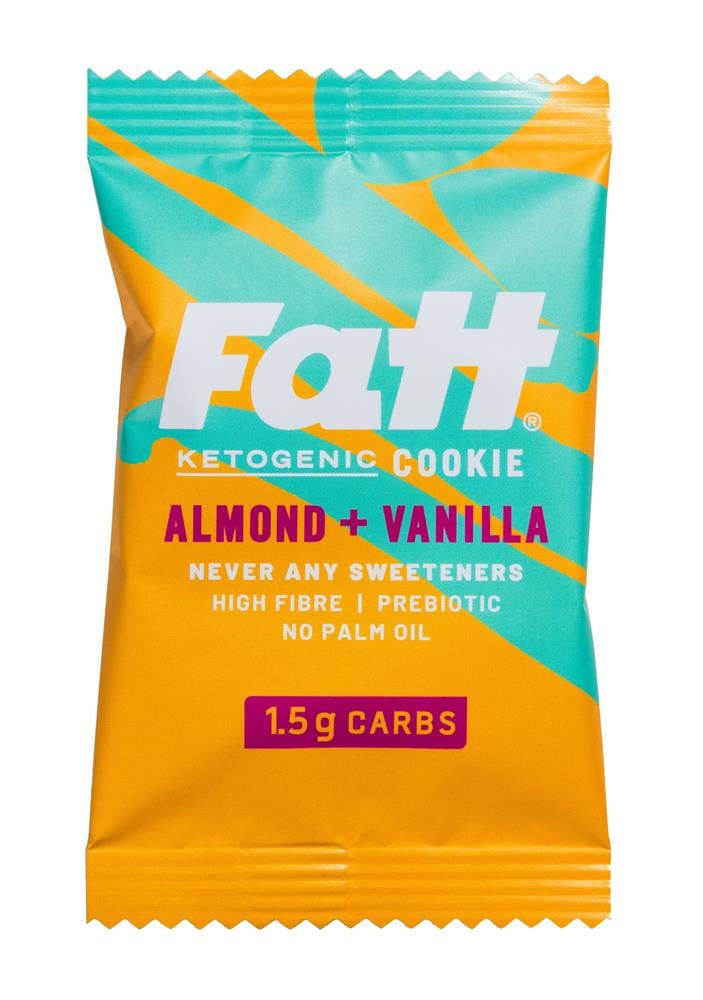 Almond and Vanilla Cookie 30g, Fattbar