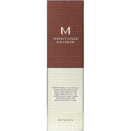 Missha M Perfect Cover B.B Cream Care 21 Light Beige 50ml