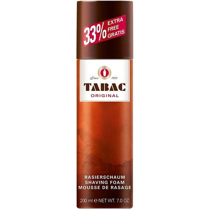 Tabac Original Shaving Foam with the Unmistakable Tabac Original Scent 200ml