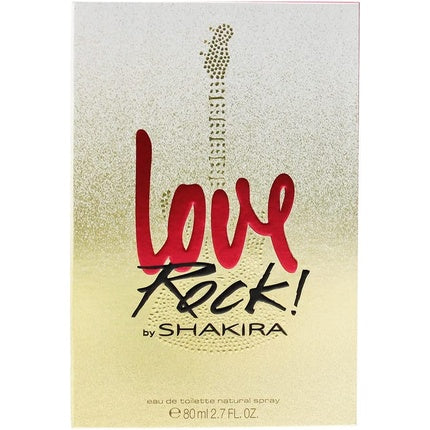 Shakira Love Rock! Eau De Toilette 80ml