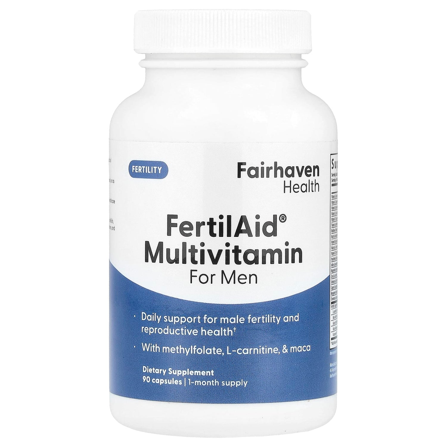 FertilAid for Men, 90 Capsules - Fairhaven Health