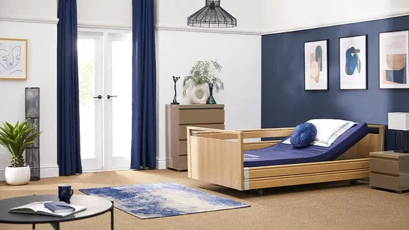 Letto di assistenza regolabile elettrica profilatura della firma