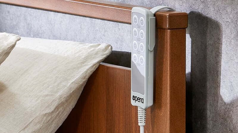 Letto di assistenza regolabile elettrica profilatura della firma