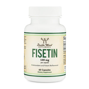 Double Wood Fisetin - 60 x 100 mg capsules - Welzo