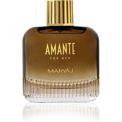 AMANTE 100ml by Maryaj Eau De Parfum for Men Refreshing Citrus Woody Fragrance with Lavender, Mint, Pink Pepper, and Musk